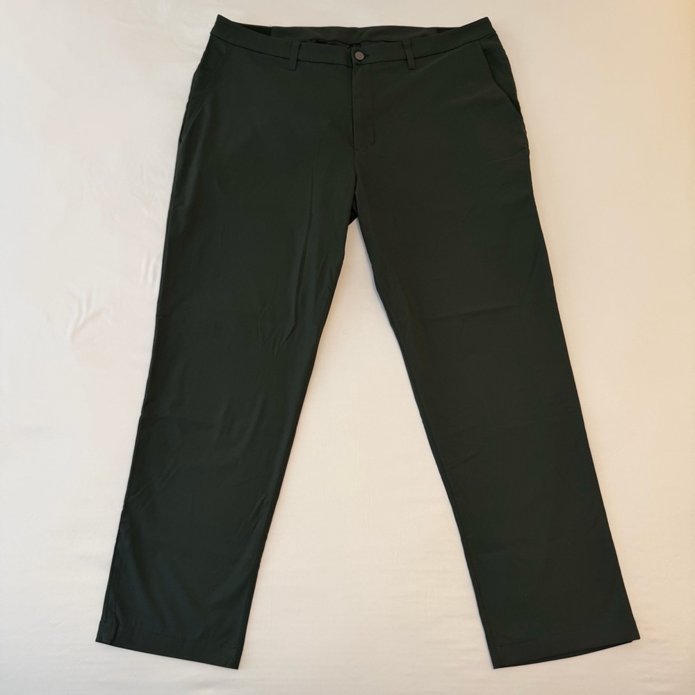 Lululemon ABC Classic-Fit Golf Trouser 40x32 Rainforest Green